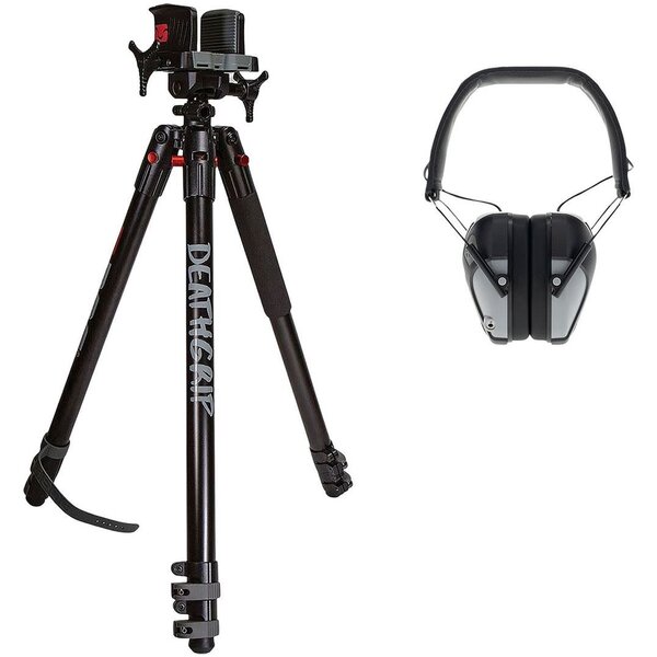 BOG Deathgrip Aluminum Tripod Free E-Max Pro Muffs