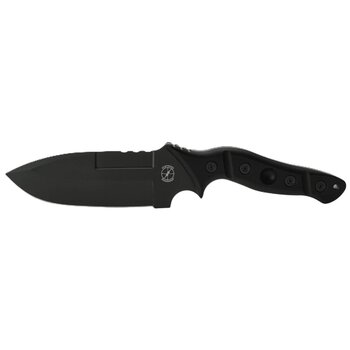 Sniper Bladeworks Mamu Knife Black Handle/Black Blade