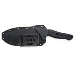 Sniper Bladeworks Mamu Knife Black Handle/Black Blade