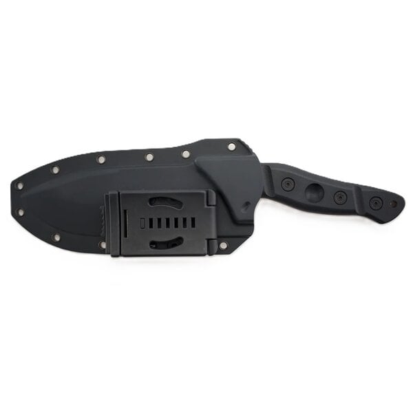 Sniper Bladeworks Mamu Knife Black Handle/Black Blade