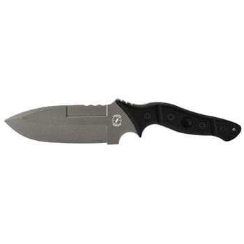 Sniper Bladeworks Mamu Knife Black Handle/Satin Blade