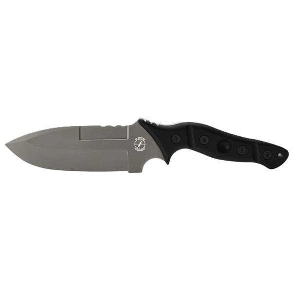 Sniper Bladeworks Mamu Knife Black Handle/Satin Blade