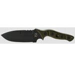 Sniper Bladeworks Mamu Knife ODG Handle/Black Blade