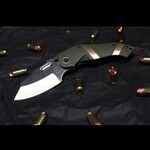 Sniper Bladeworks DMF Knife ODG Handle/Satin Blade