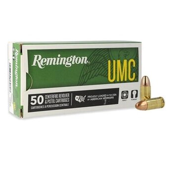 REMINGTON 9mm Luger 124gr UMC FMJ 50ct