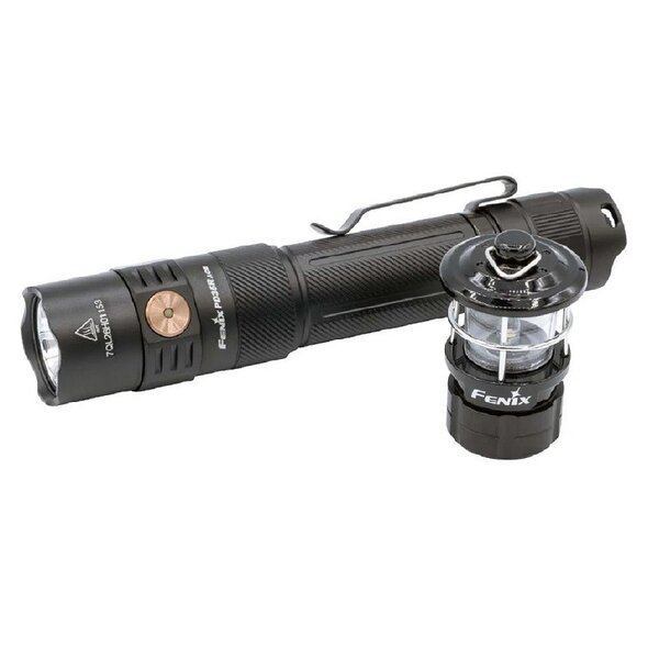 FENIX PD35R Ace 2000 Lumens + 4000mAh Battery + CL01 Black