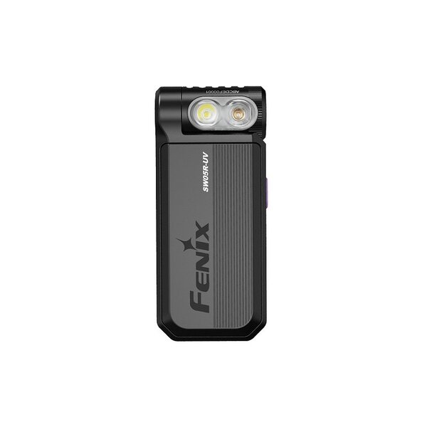 FENIX SW05R-UV 150 Lumens Multi Purpose Clip-On Light Black