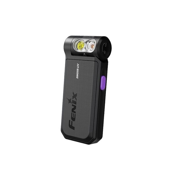 FENIX SW05R-UV 150 Lumens Multi Purpose Clip-On Light Black