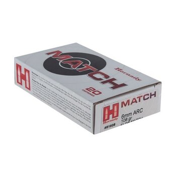 HORNADY 6mm ARC 108gr ELD Match 20ct
