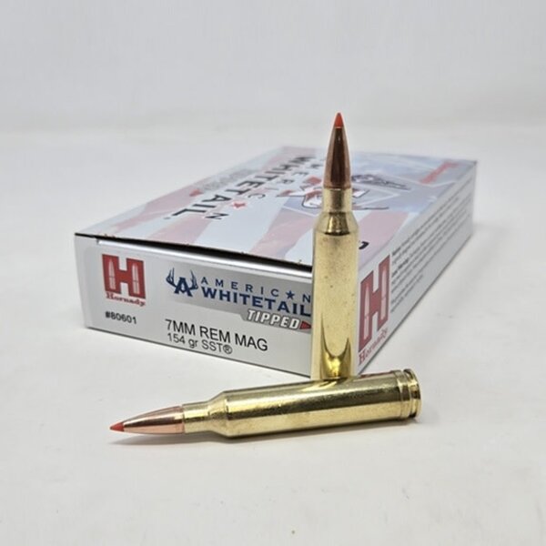HORNADY 7mm Rem Mag 154gr SST American Whitetail Tipped 20ct