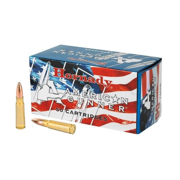 HORNADY 7.62x39 123gr HP American Gunner 50ct