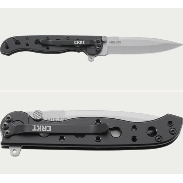 CRKT Carson M16-01S Spear Point Stainless Steel Handle