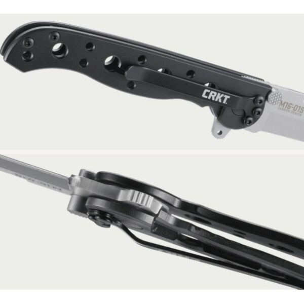 CRKT Carson M16-01S Spear Point Stainless Steel Handle