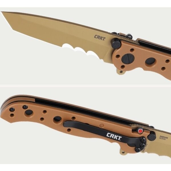 CRKT M16-10DZ Desert Tan w/Veff Serrations
