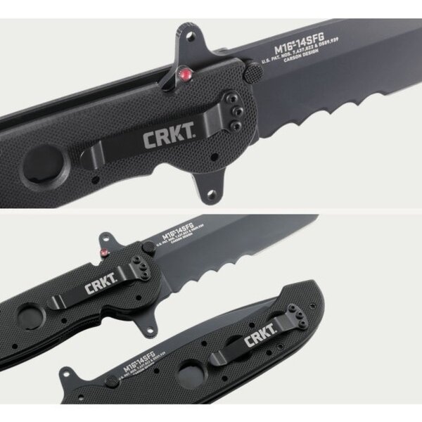 CRKT M16-14SFG Special Forces Black w/Veff Serrations