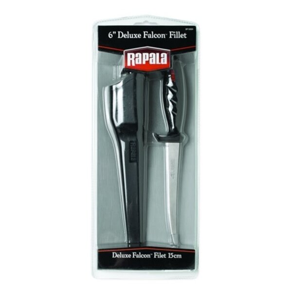 RAPALA 6" Deluxe Falcon Fillet c/w Sharpener and Sheath