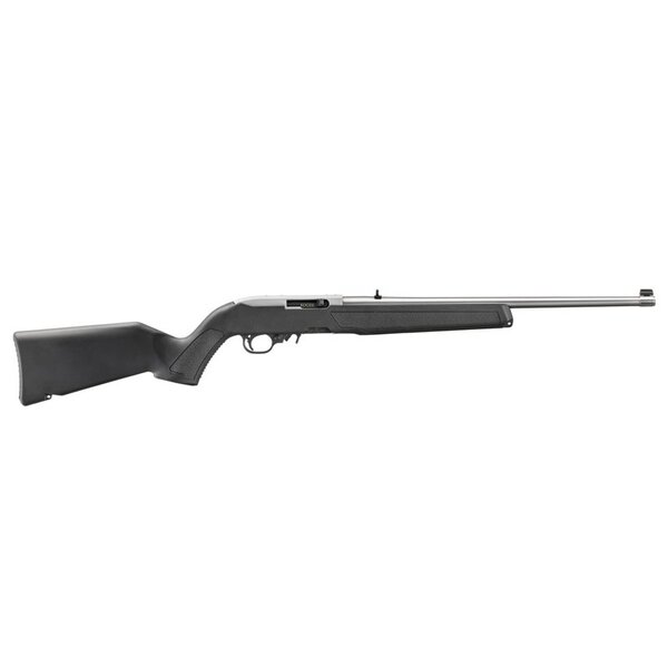 RUGER 10/22 22LR 18.5" Stainless Steel Synthetic Black