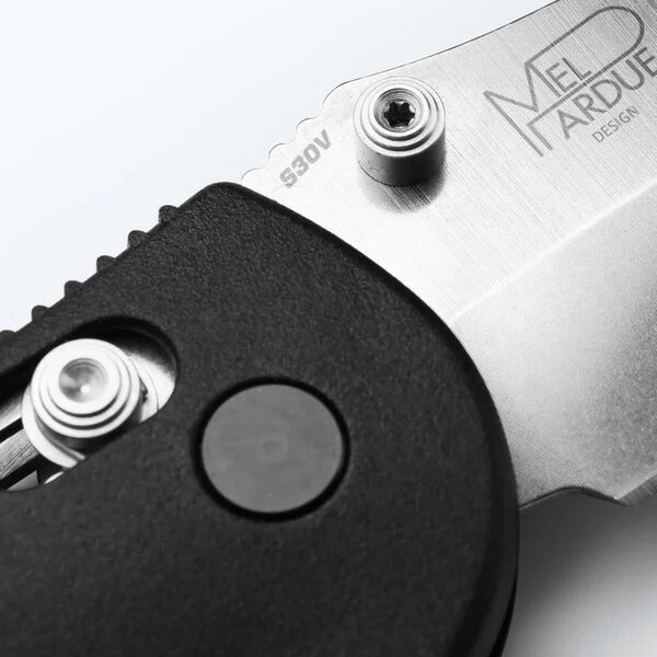 BENCHMADE Griptilian Drop Point Black Grivory S30V