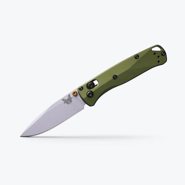 BENCHMADE Mini Bugout Axis Drop Point S30V Woodland Green