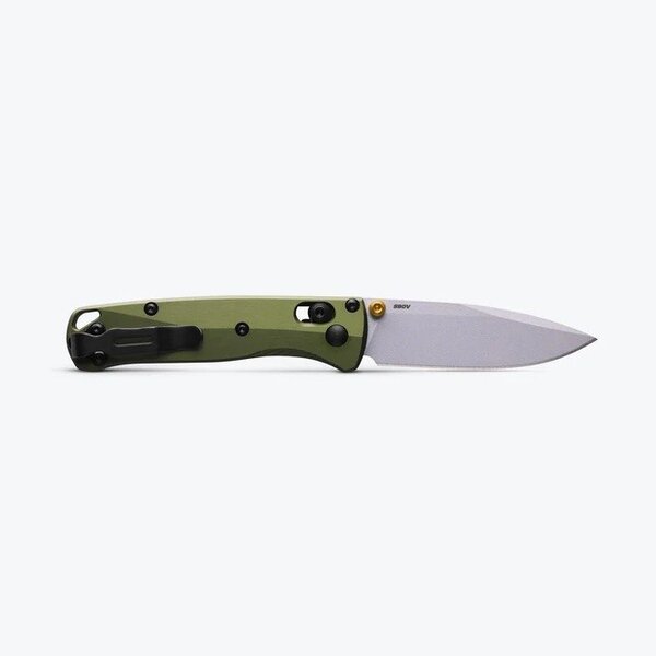 BENCHMADE Mini Bugout Axis Drop Point S30V Woodland Green