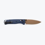BENCHMADE Bugout Axis Drop Point M390 Crater Blue FDE