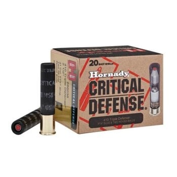 HORNADY 410ga Triple Defense 2-1/2" FTX Slug 20ct