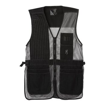 BROWNING Trapper Creek Shooting Vest Black/Grey