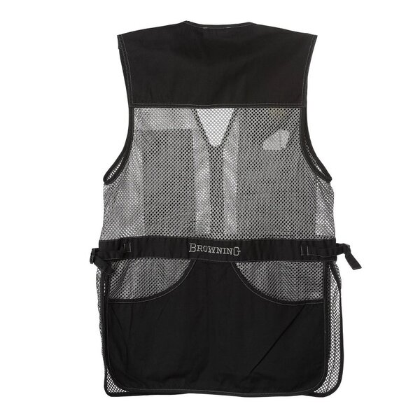 BROWNING Trapper Creek Shooting Vest Black/Grey