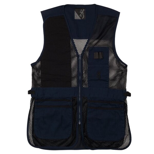BROWNING Trapper Creek Shooting Vest Navy/Black
