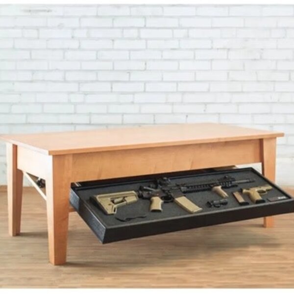 TACTICAL WALLS Concealment Coffee Table Early American