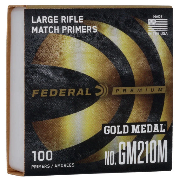 FEDERAL Large Rifle Gold Medal Match Primer 100ct