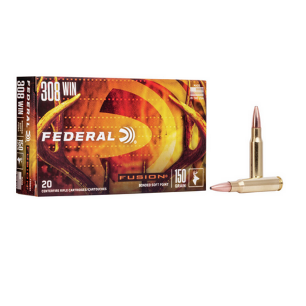 FEDERAL 308 Win 150gr Fusion SP 20ct