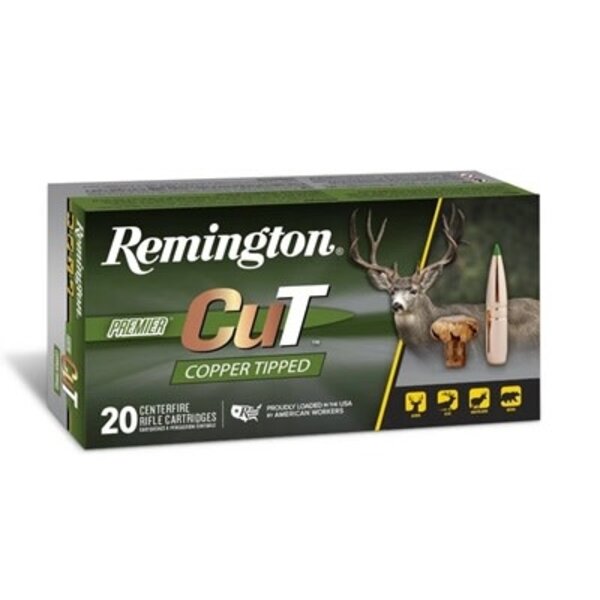 REMINGTON 7mm PRC 160gr Premium Cut Copper Tipped 20ct