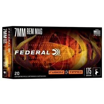 FEDERAL 7mm Rem Mag 175gr Fusion Tipped 20ct — Bartons Big Country