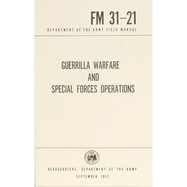 FOX OUTDOOR Guerilla Warfare Manual