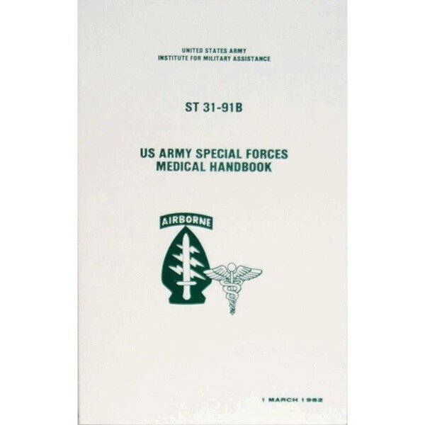 FOX OUTDOOR US Army S/Forces Medical Handbook