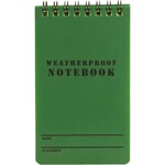 FOX OUTDOOR Military Style Weatherproof Notebook 3x5" ODG 6pk