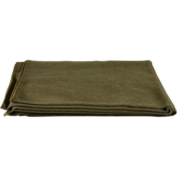 FOX OUTDOOR Wool Camp Blanket ODG