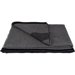 FOX OUTDOOR German Army Style Blanket Grey w/Black Stripes
