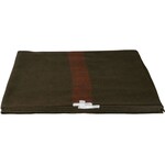 FOX OUTDOOR Swiss Army Style Blanket Deep Chestnut Brown