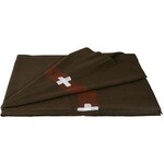FOX OUTDOOR Swiss Army Style Blanket Deep Chestnut Brown