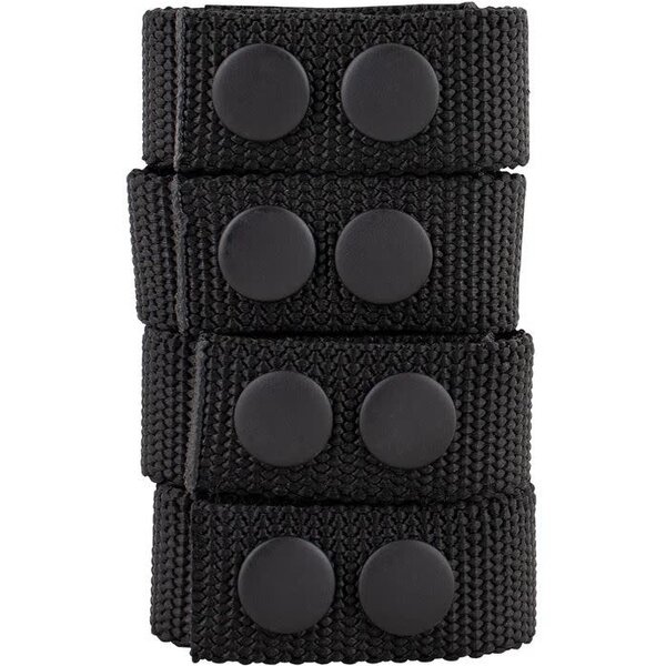 FOX OUTDOOR Professional Series Tactical Belt Keepers 4pc Black