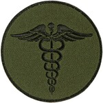 FOX OUTDOOR Patch Round Medic 3"x 3"
