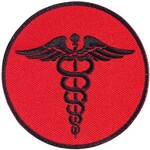 FOX OUTDOOR Patch Round Medic 3"x 3"