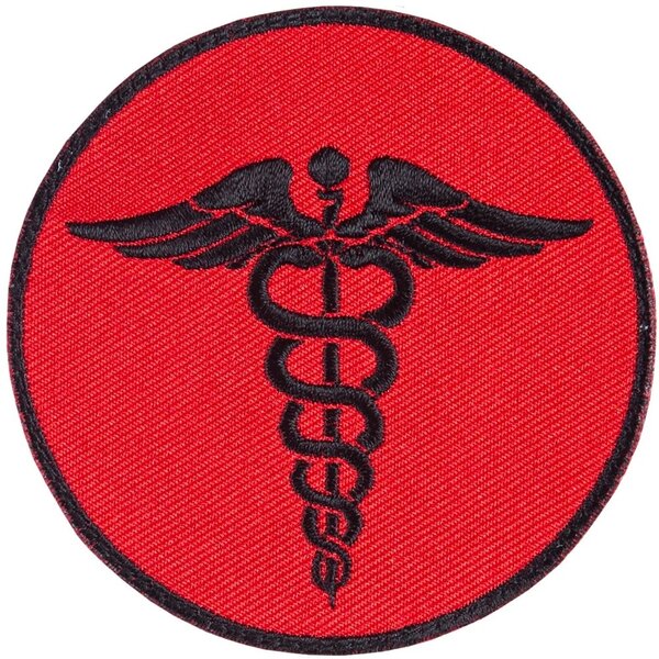 FOX OUTDOOR Patch Round Medic 3"x 3"