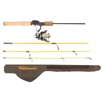 EAGLE CLAW Trailmaster Travelpak Spin Combo 6'6" 4pc