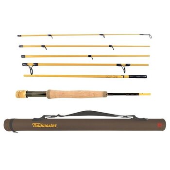 EAGLE CLAW Trailmaster Medium Fly Travel Rod 8'6" 6pc