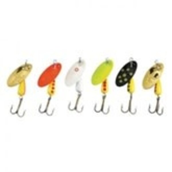 PANTHER MARTIN Amazing Sonic Walleye Spinners 1/4 oz 6 pack