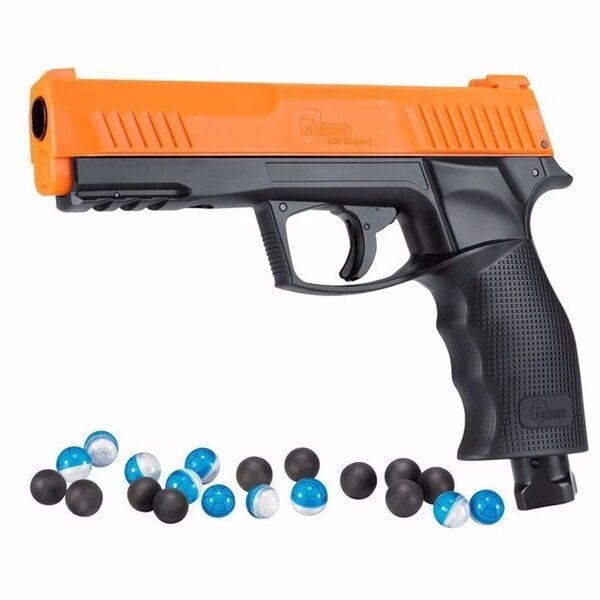 UMAREX P2P HDP 50 Gen 2 Orange/Black 50 Cal CO2 Pistol 485 FPS