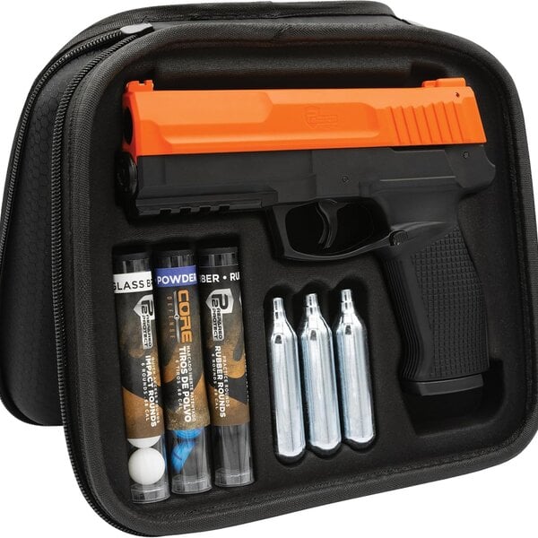 UMAREX P2 Secure 68P Impact Defense Kit 68 Cal Orange/Black 410 FPS
